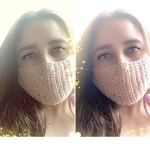 Brand new Crochet mask